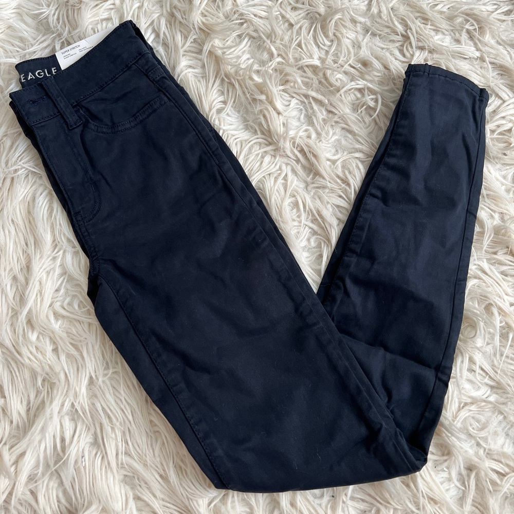 American Eagle Navy Blue Jegging